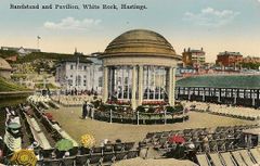 Hastings Pier Bandstand. 1930s - Flickr - seaside sally 2009
